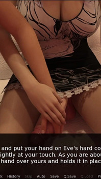 Mia miluje kouření pro Evelyn v futa baru