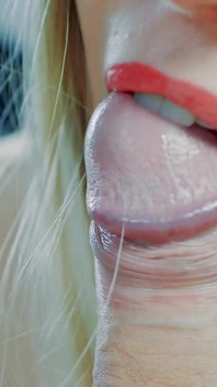 I Love to Tease My Mans Cock Using My Tongue and Teeth