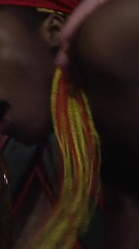 Dark Ebony Babe Gets Fucked by Huge Cock