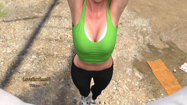 LoveSkySan69Real: Summer Heat - Part 16 Horny Pussy Camel Toe by Loveskysan69