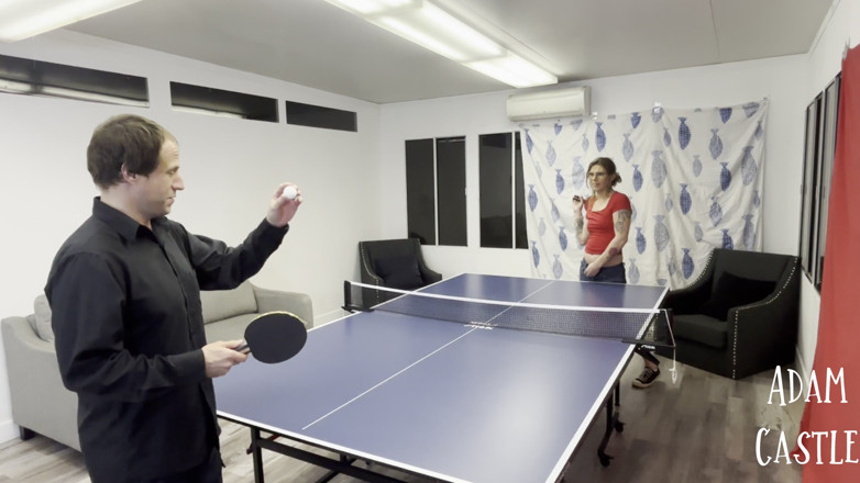 Adam Castle Trans: Ping Pong Fuck: Me Vs Aurora