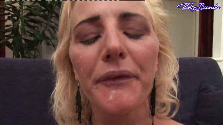 Topax Film Production: Shadow Beautiful Italian MILF Takes 2 Big Cocks