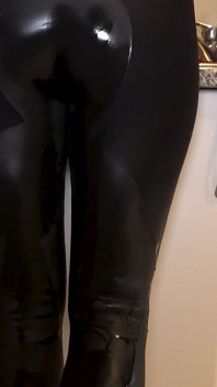 Flooded Mask Dishwashing in Wetsuit & Heels - Wet Mess Fun