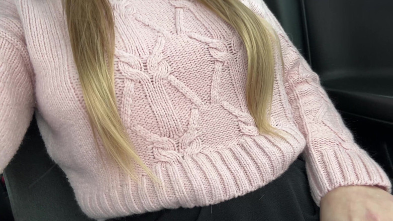 Nerdy nympho: Risky Public Masturbation Fingering Myself in Busy Parking Lot