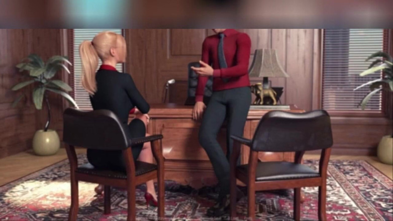 3DXXXTEEN2 Cartoon: Il primo giorno di lavoro di jessica. Porno 3D, sesso cartone...