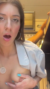Sex with Conductor on the Train, I Hope She Doesn’t Get Fired