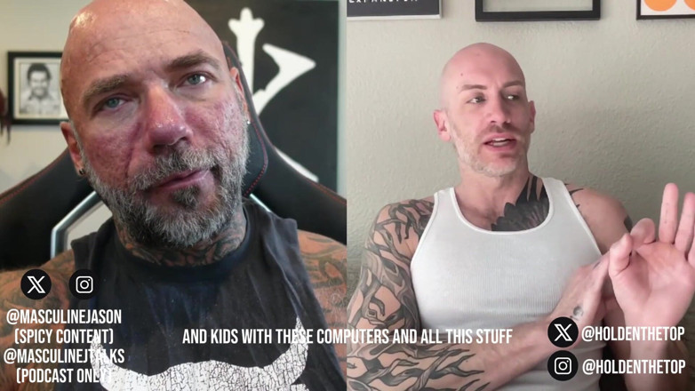 Raw and Uncensored with Masculine Jason: Confessioni della porno star - Holden the Top (episodio 210)
