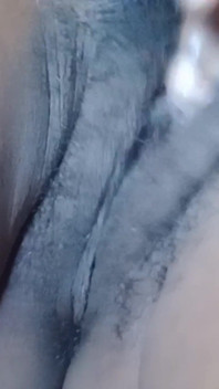 Closeup Rubbing My Hairy Black Pussy Muilti Orgasms