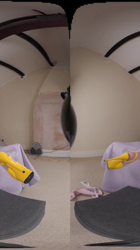 Mamă sexy blondă sexy Tracey Lain VR futută