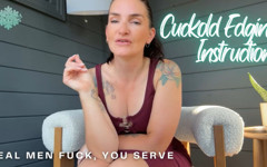 Adreena Winters: Instructions De Edging Cocu!