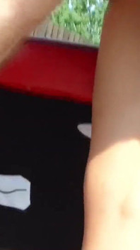 Wild outdoor bukkake session with Latina teen Mira Cuckold