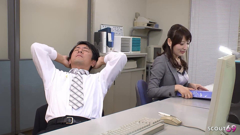Asian porn collection: Skinny Japan Secretary Teen Noeru Gives Boss in the Office...