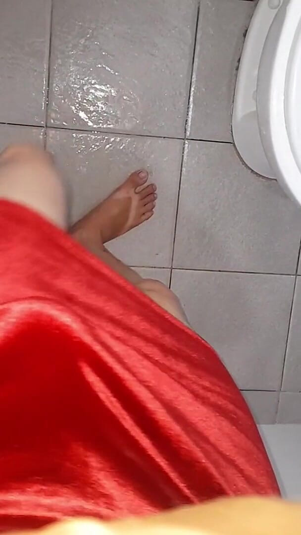 Crossdresser Cum Inside Sexy Velvet Dress (Naomisinka)