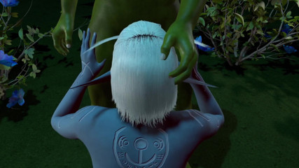 Wraith ward: Elf is having a threesome with two orcs