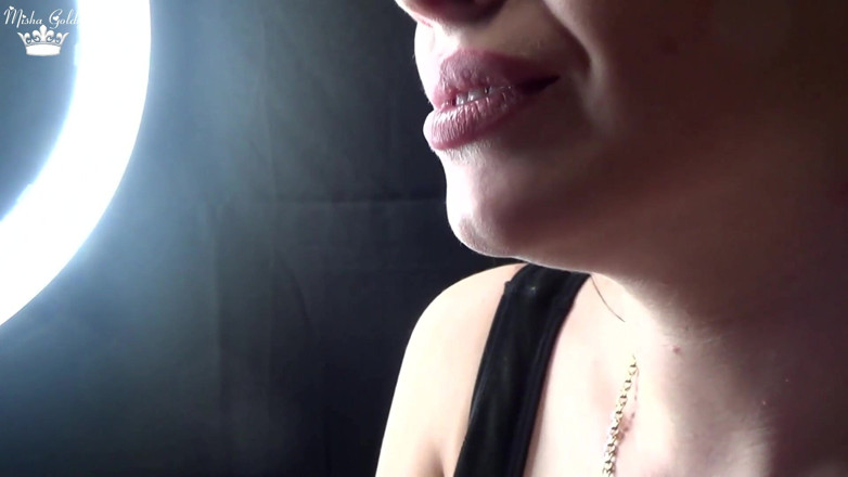 Goddess Misha Goldy: Hard Biting of Male Fingers and Arm Film 3 Mouth and...
