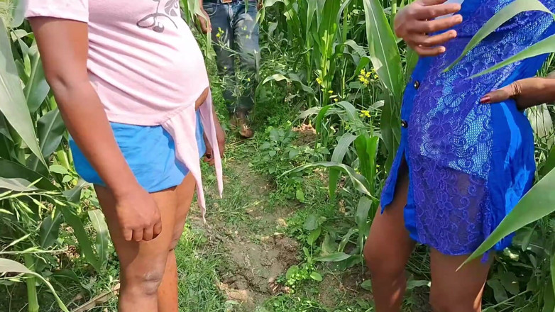 Desi step mom: Hot Wife New Latest Three Some Sex Outdoors Sex