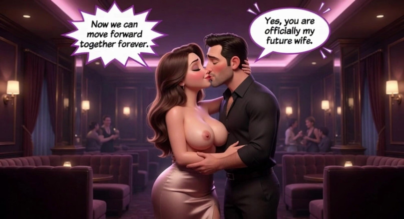 My night collection: Hòa giải và đêm đầu tiên tại một câu lạc bộ swingers...