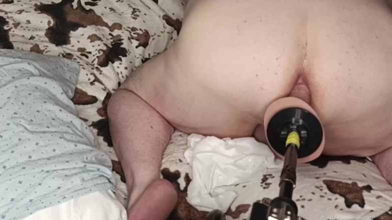 ChubbyCat: Profonda macchina del sesso anale nel grosso culo maschile - penetrazione...