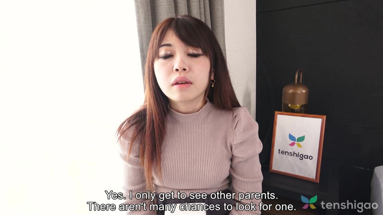 Tenshigao: Japonská amatérka Megumi Shinozaki poprvé před kamerou sex