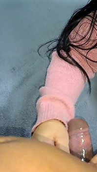 I Touch My Stepmom's Tits and She Sucks My Cock. POV