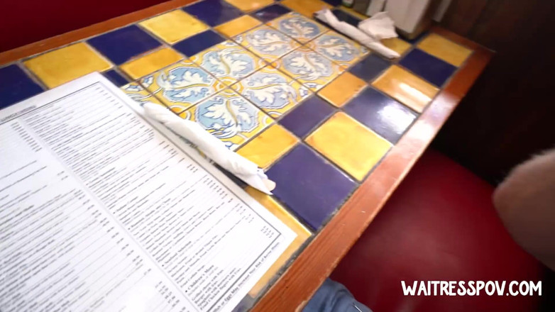 Waitress POV: Pelayan pov - anna mae - pantat cewek imut desa