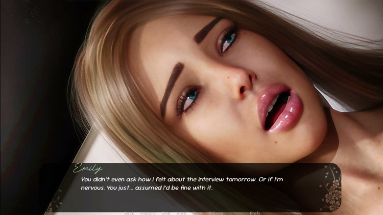 Kitty Gamer: Libertas probuzení chtíče 1 Mark se nestará o pocity Emily