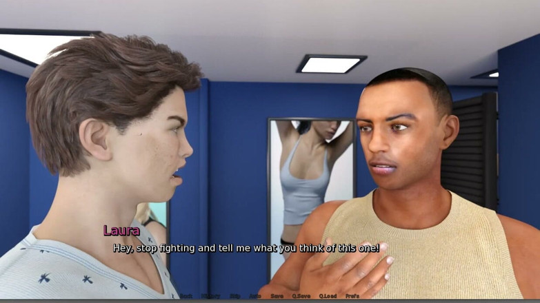 XXX Games Bunk: Laura Lustful Secret - Gameplay -roleplay - Carnival Dance and Striptease to Stepson's...