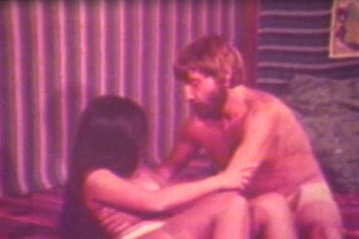 Lovers Of Vintage: Vintage Asian Couple Classic with Retro Hairy Bush Loving