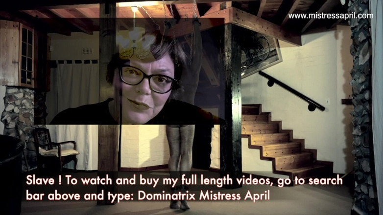 Mistress April: Dominatrix mistress April memory correction