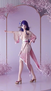 Genshin Dopad; Čistá země blaženosti; Kimono