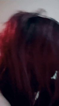 She Gives Me a Messy Blowjob on My Pierced Cock on the Ferry. I Cum in Her Mouth and Kiss Her, Licking the Cum.