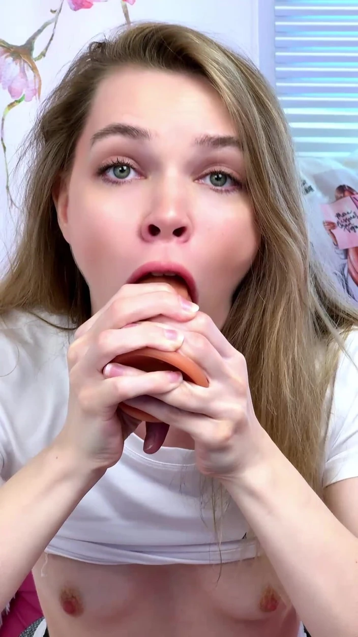 Spanking Myself with Butt Plug in My Ass