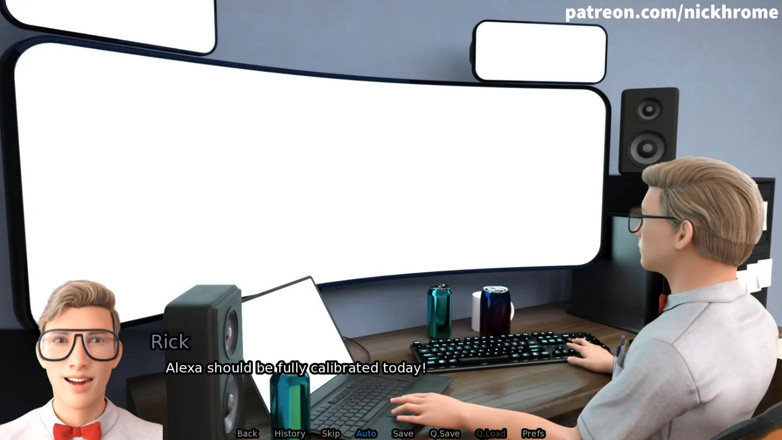 Visual Novels: SexBot 22 - professora milf e tutora