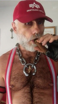 Stepdaddy Lighting His Gar
