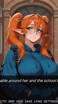 Kehidupan Seraphina: Futa dikelilingi dengan awek kolej dapat masa yang sukar untuk menjaga batangnya dalam seluar - episod 3