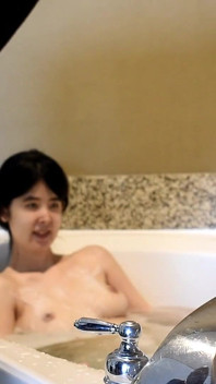 Asian Beauty Takes a Bubble Bath Starring Alexandria Wu
