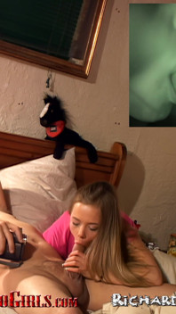 Creampie-fotze Tropft Sperma Auf Mein Gesicht