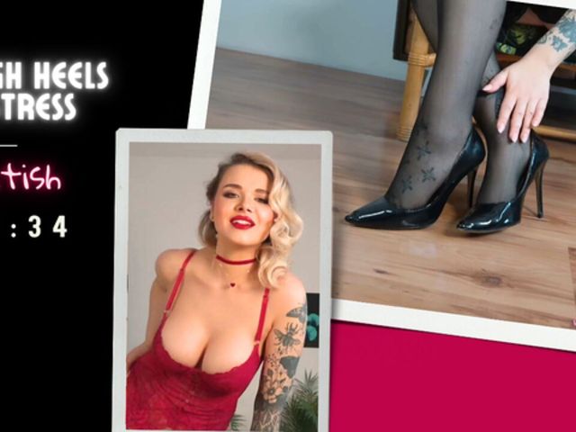 In High Heels Mistress. Shoe Fetish, Foot Fetish, Domination (Marlene Moore)