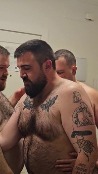 Orgie D’ours Poilus Baise À Nu Potelé