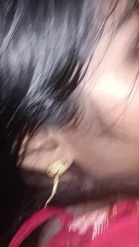Desi Wife in Red Dress Gets Oiled Ass & Hard Doggy Fuck - Homemade
