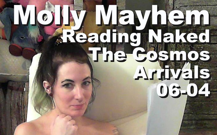 Cosmos naked readers: M. Mayhem czytanie nago Kosmos Przybycie Pxpc1064