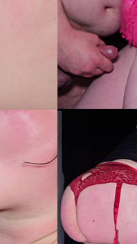Gesplitst scherm ik wed dat je klaarkomt (Babecock pmv)