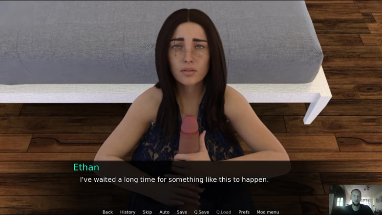 Sex game gamer: Сильный камшот на лицо - Между спасением и бездной