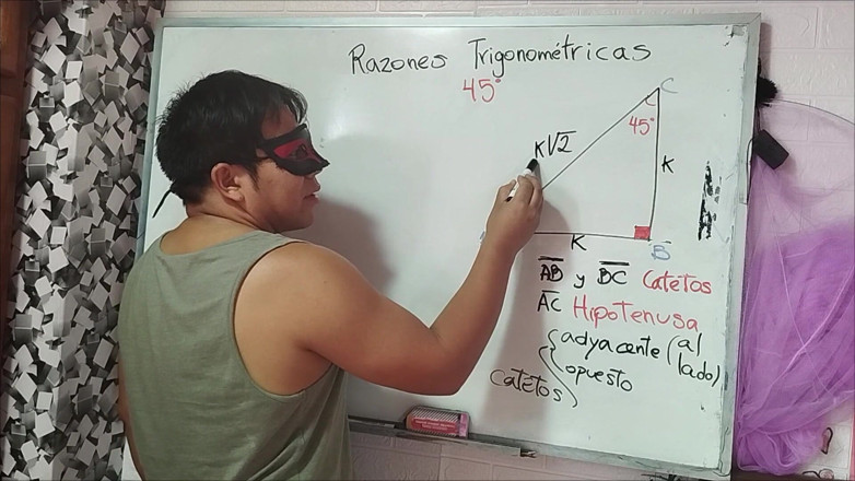Rosaroja: 16 Trigonometry: 45 Angle - Trigonometric Ratios