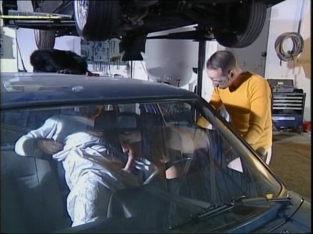 Xtime Network: DP milf enjoys her sex in car threesome