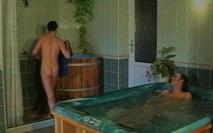 Gay 90's Vintage Porn: Intenzivní chlap na chlapovi grindu # 6