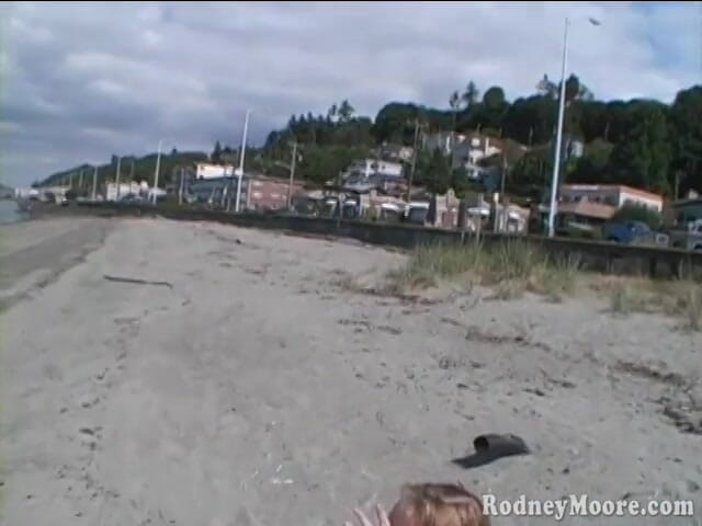 Rodney Moore: 90s hairy girl pokin pubes then poke in pussy