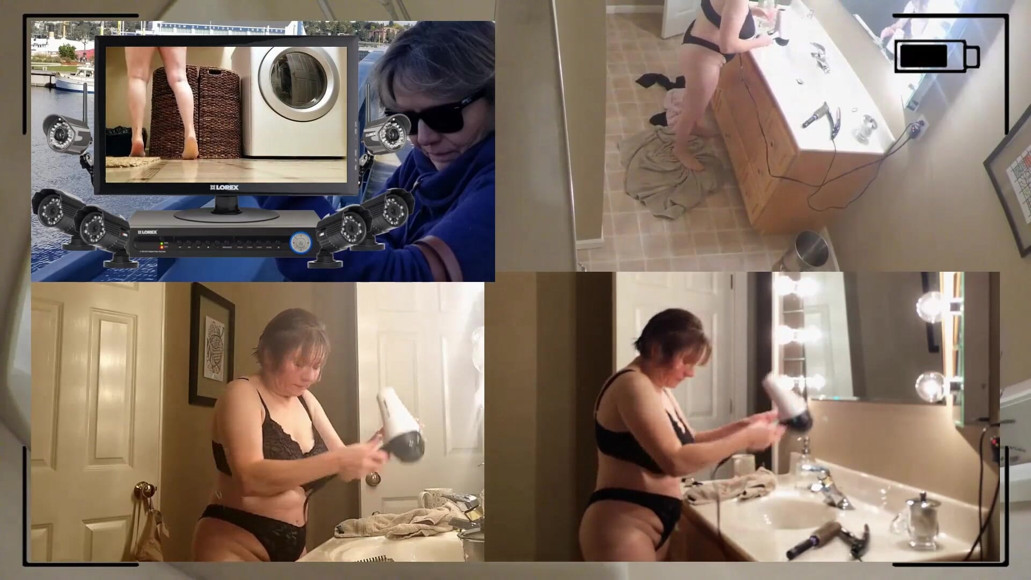MarieRocks: Curvy sexy GILF under surveillance