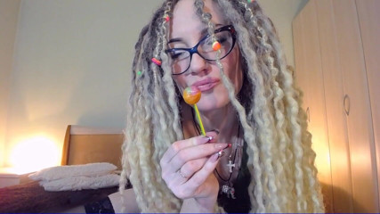BadAssBitch: LolliPop соблазнение и унижение