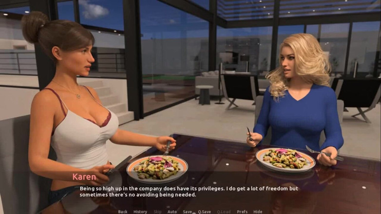 Dirty GamesXxX: A visita: A casa de um homem e um grupo...